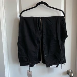 Two brand new pairs of black jeans - US 10